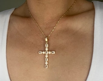 日本未入荷 666999 - The stars & extra large cross necklace THE XL CRUCIFIX NECKLACE – ÖUGIE