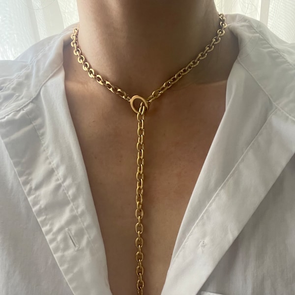 Lariat Necklace Etsy