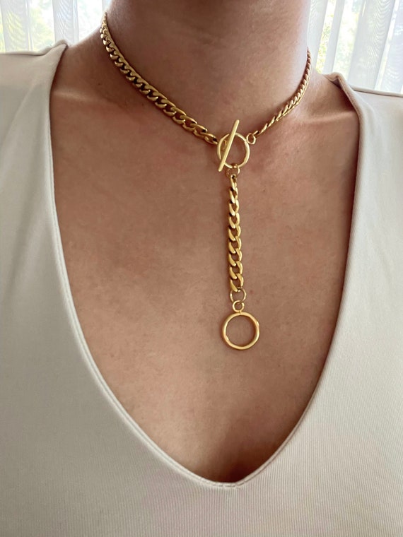 Toggle lariat necklace discount
