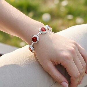 Handmade Baltic Amber Bracelet: 925 Sterling Silver Gemstone Jewelry,minimalist genuine