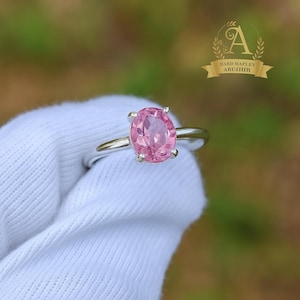 アンモナイト化石リング：手作りの925スターリングシルバー製宝石