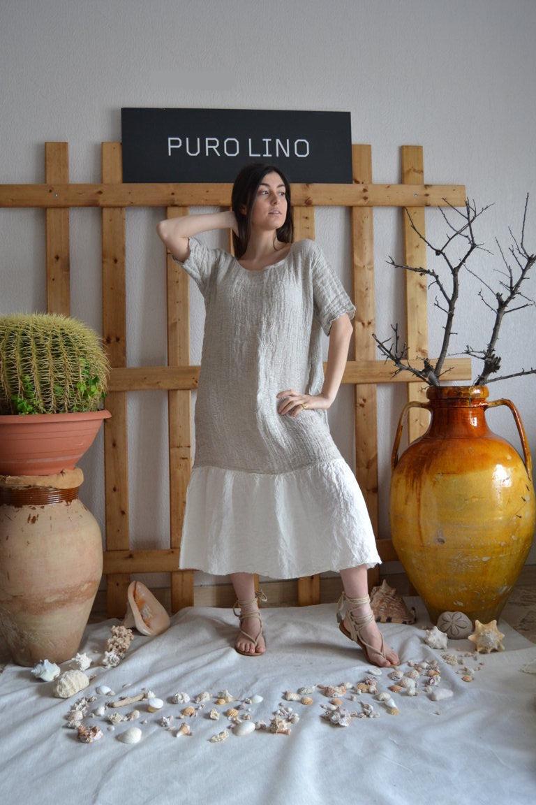 puro lino dresses Lino, Lime, SLVLS, Square Pockets Linen, Dress  Here We Go Again deluxe resale boutique if this isnt slow Fashion how do you name it Linen dress puro lino -