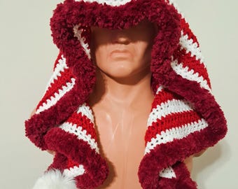 Candy Cane Hood