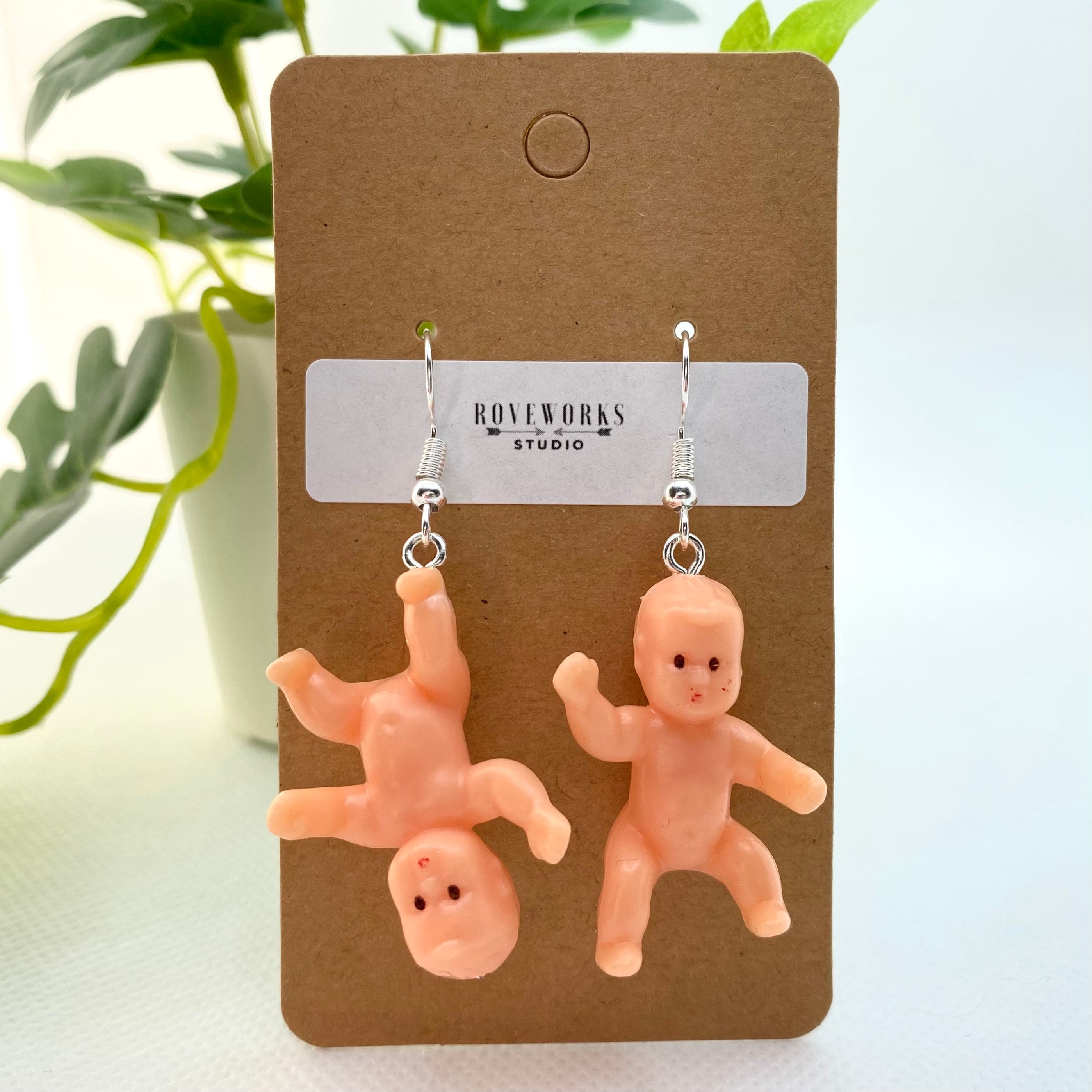 Plastic earrings deals for babies