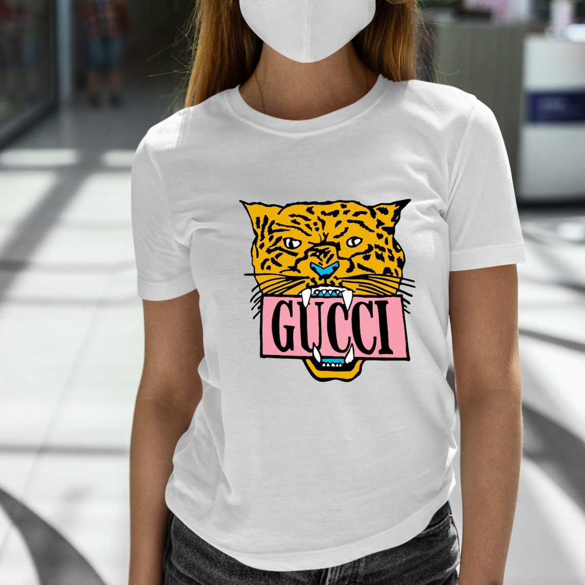 gucci tiger shirt men