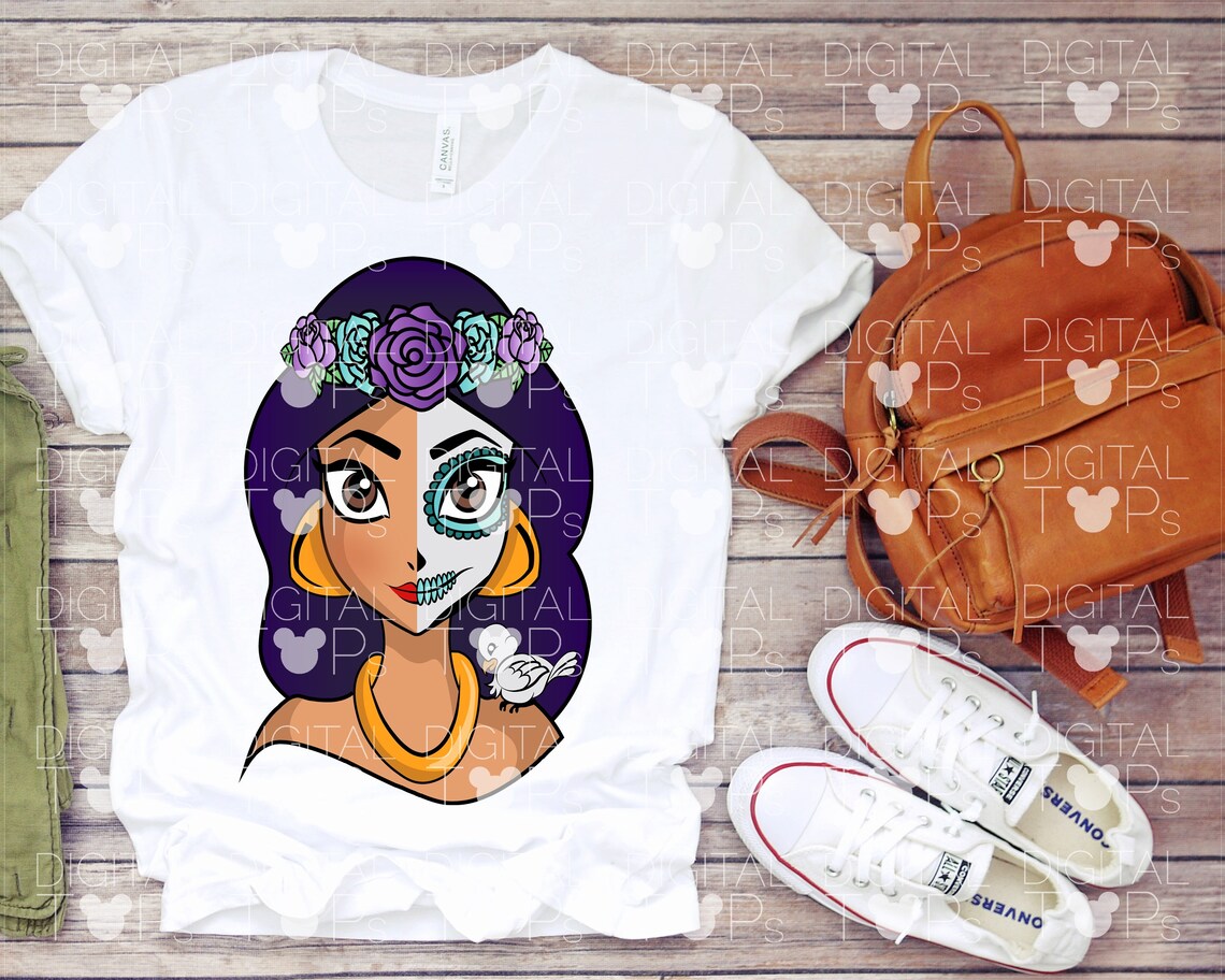 Free Free 225 Disney Princess Sugar Skull Svg SVG PNG EPS DXF File