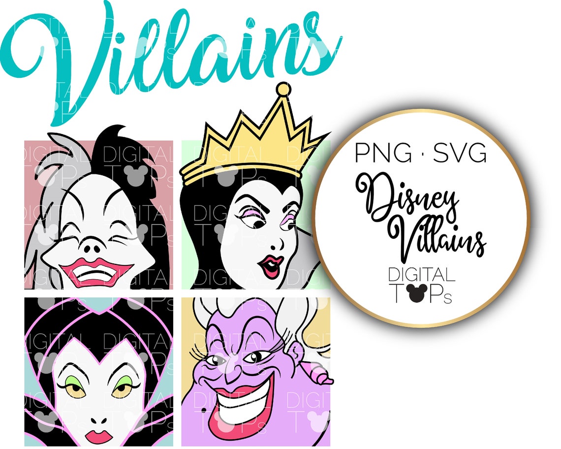 Free Free 239 Disney Villains Svg Cruella Deville Svg SVG PNG EPS DXF File