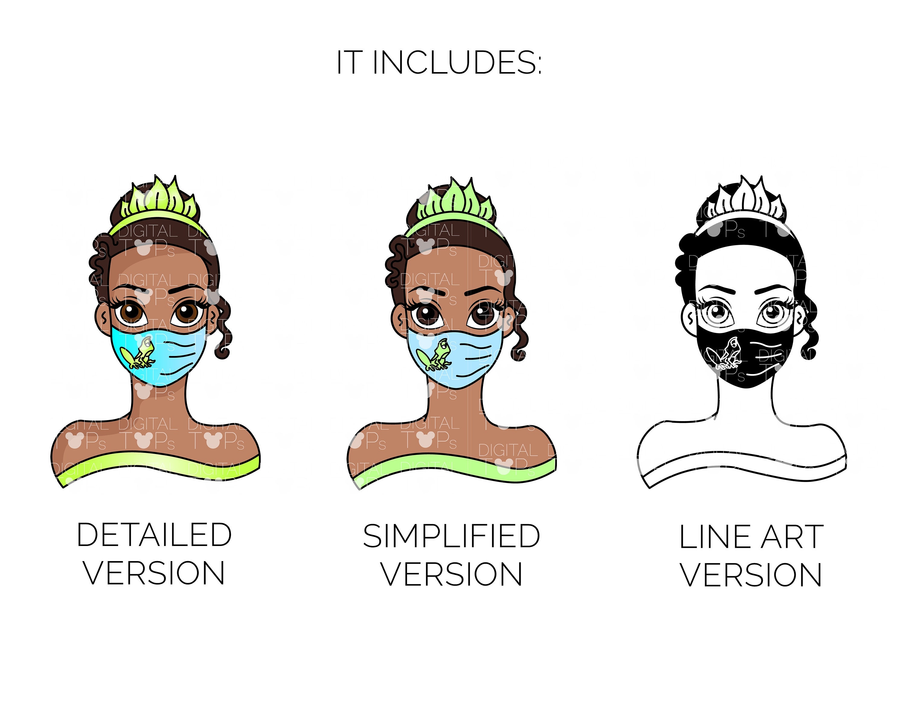Free Free 292 Disney Princess Tiana Svg SVG PNG EPS DXF File