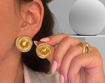 【VERTE】925 silver★bout earring (gold) / ピアス il_340x270.6097287866_d87i.jpg