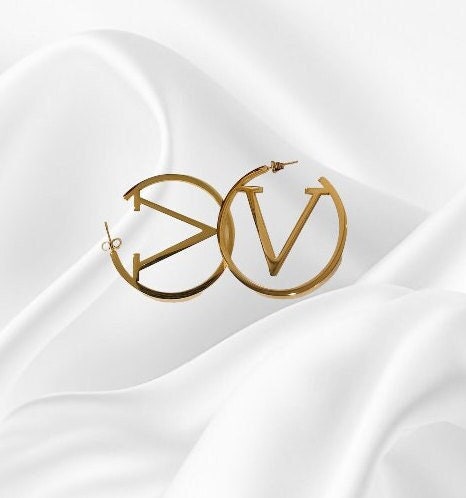 Louis Vuitton Louise Hoop Earrings  Rent Louis Vuitton jewelry for  $55/month