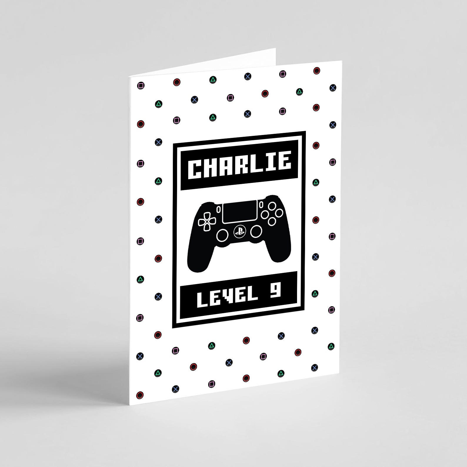 Personalised Playstation Birthday Greeting Card Game Console Etsy.de