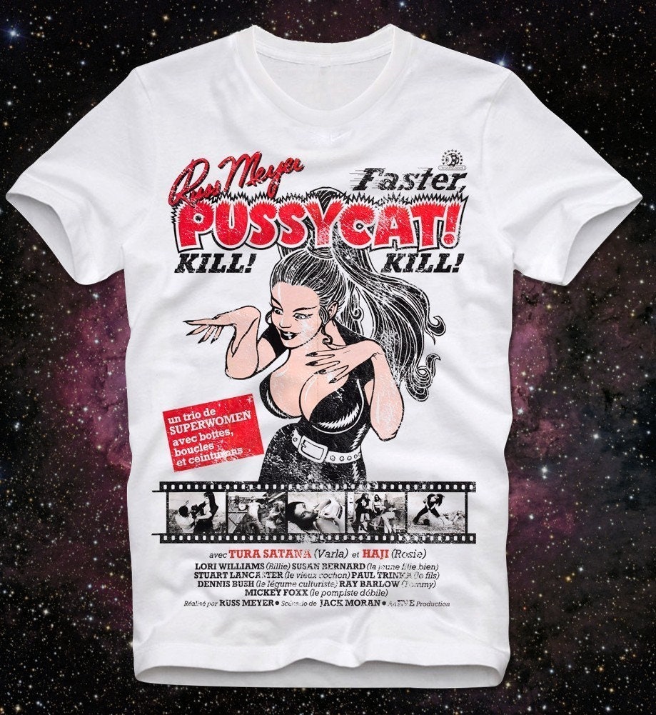 T-shirt sneller Pussycat Kill Retro 