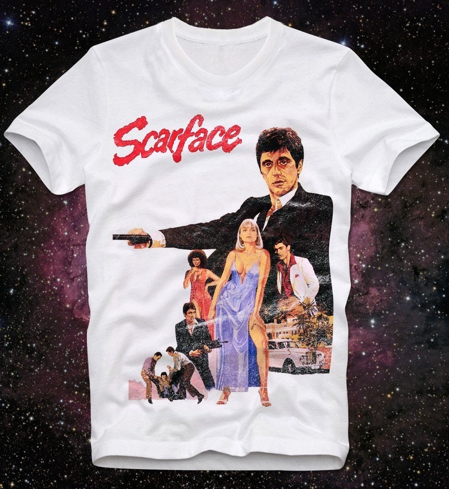 T-shirt Scarface Tony Montana Retro 