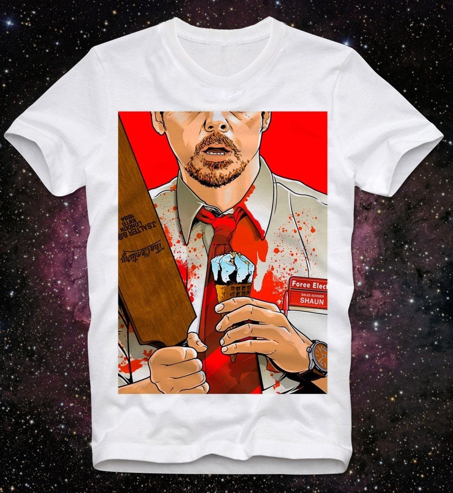 shaun of the dead t shirt amazon