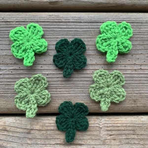 Crochet Clover Pattern, 4 Leaf Clover, Clover Pattern, Crochet Clover