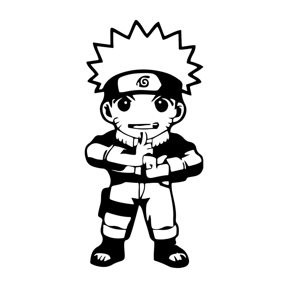 Naruto Svg Cricut Naruto Anime Emotions AI Eps Svg Png Dxf Etsy