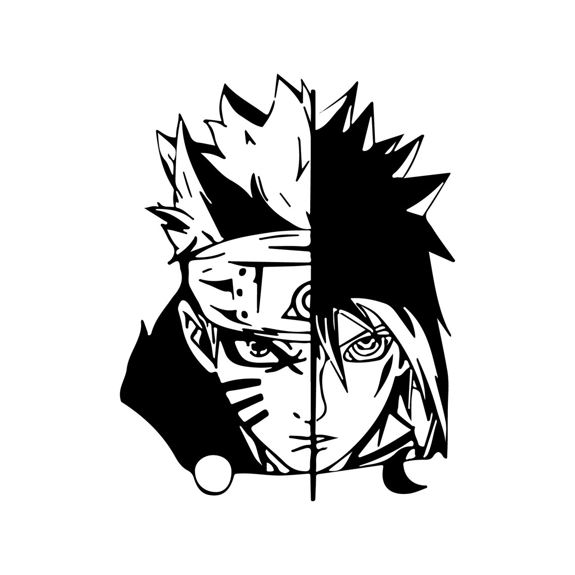 Naruto Svg Cricut Naruto Anime Emotions AI Eps Svg Png Dxf Etsy