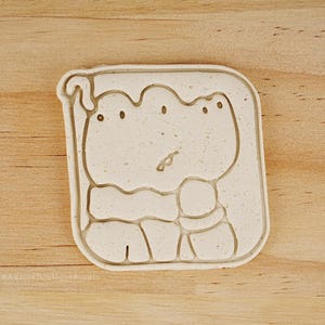 Crocodile Cookie Cutter, Animal Biscuit Mold, Alligator Cookie Stamp, Cartoon Alligator Cookie Mold, Cookie Fondant Embosser, Biscuit Cutter