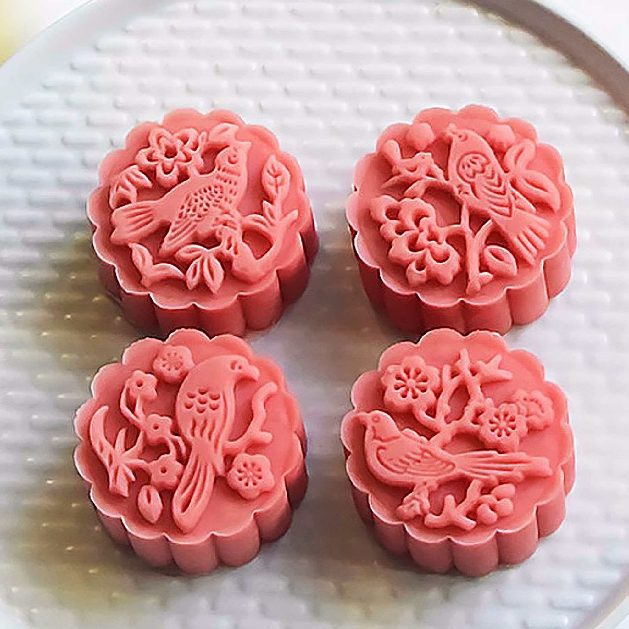 Flowers Moon Cake Mold, Cookie Stamps Mooncake Mold Chinese Traditional  Mid-autumn Festival Moon Cake Mold, Flower Hand Pressure Baking Mold -   Norway