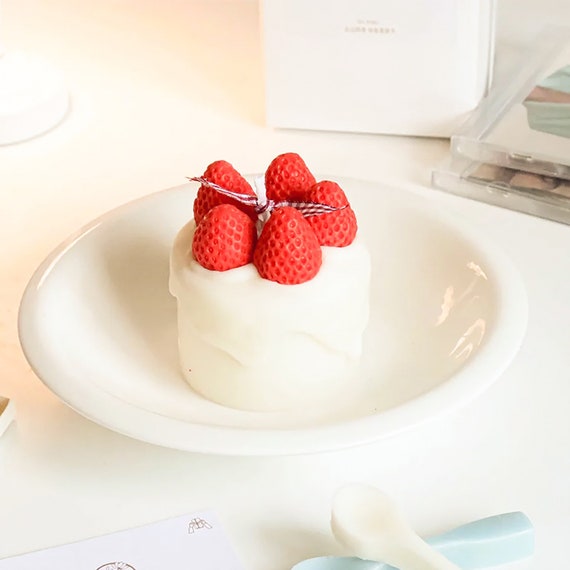 Silicon Strawberry Cake Mold 3D Strawberry Mold Cake Fondant Mold Silicone  Chocolate Decorating
