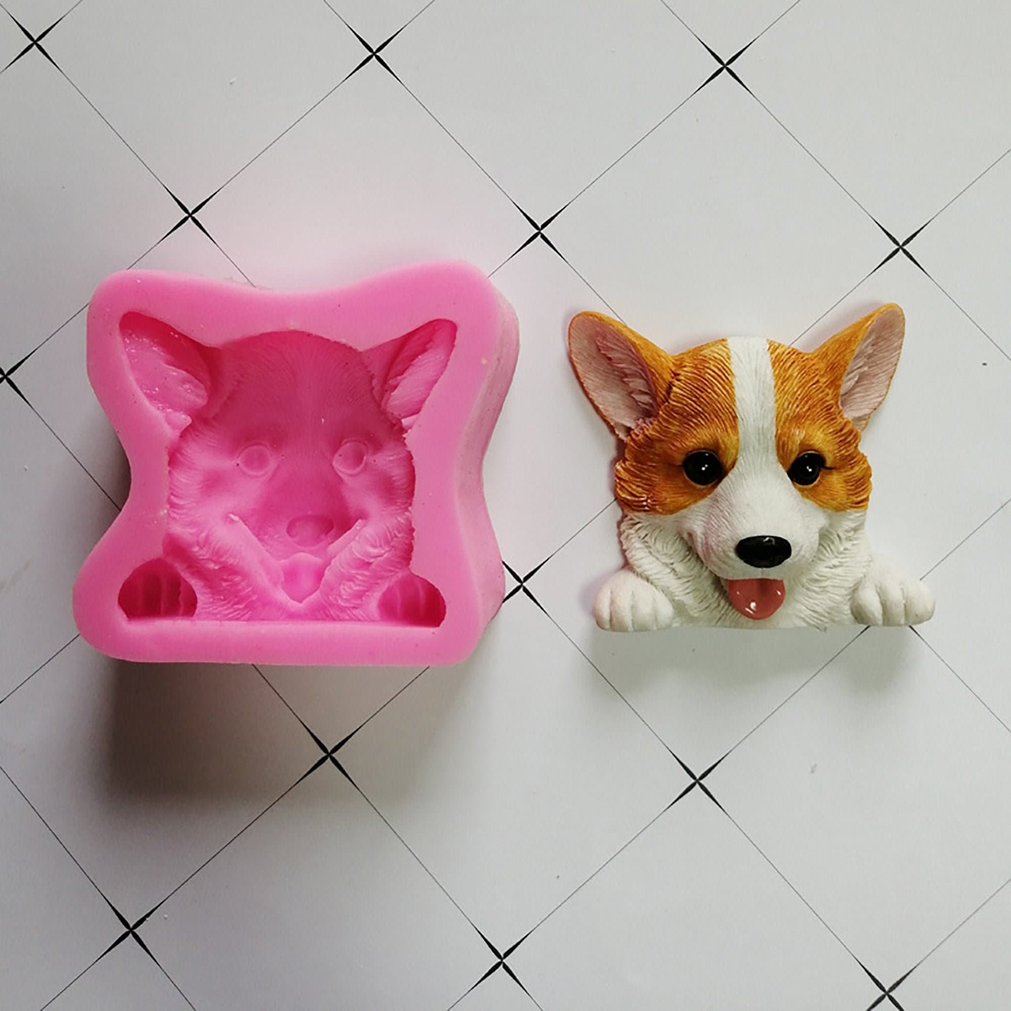 Welsh Corgi Dog Silicone Ice Cube Tray and Treat Mold, Corgi Dog Gifts,  Birthday Gifts Mother's Day Father's Day Christmas Day Gifts for Men Women  Dog