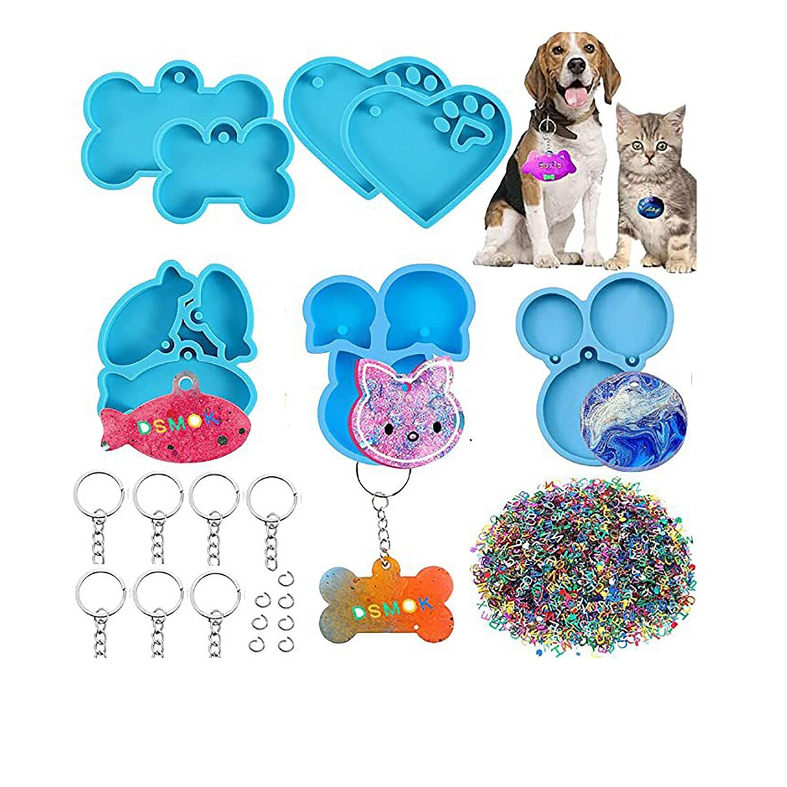Pet Tag Silicone MoldAnimal Tag Silicone Resin Mold Tag Etsy