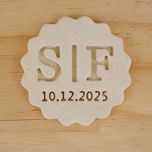 Custom Date Cookie Cutter,Personalized Wedding Cookie Cutter,Special Day Cookie Mold,Custom Name Cookie Cutter,Wedding Fondant Stamp