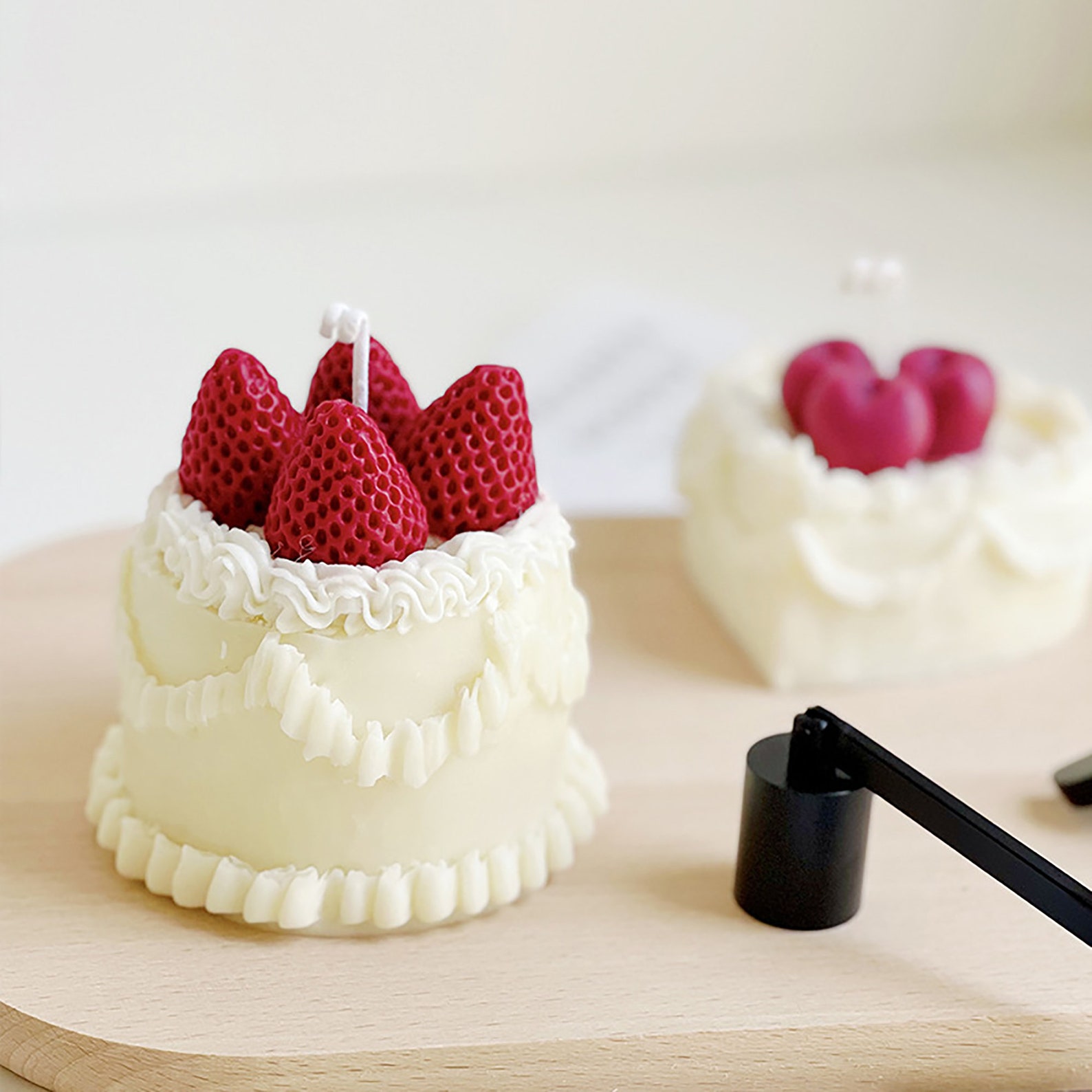 Cake Candle Molddessert Silicone Moldfondant Silicone Etsy