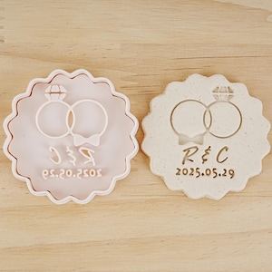 Custom Letter Cookie Cutter,Wedding Baking Mold,Personalized Cookie Mold,Wedding Cookie Cutter Set ,Custom Name Cookie Cutter,Cookie Stamp