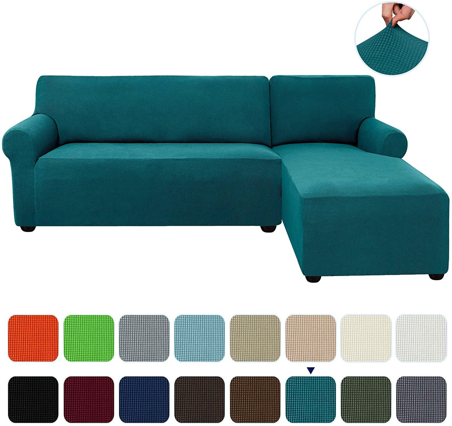 Sofa Cover Sectional Couch Cover L Shape Stretch Sofa Etsy