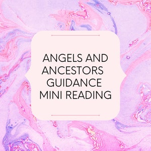 Angeli e antenati Guida Mini lettura