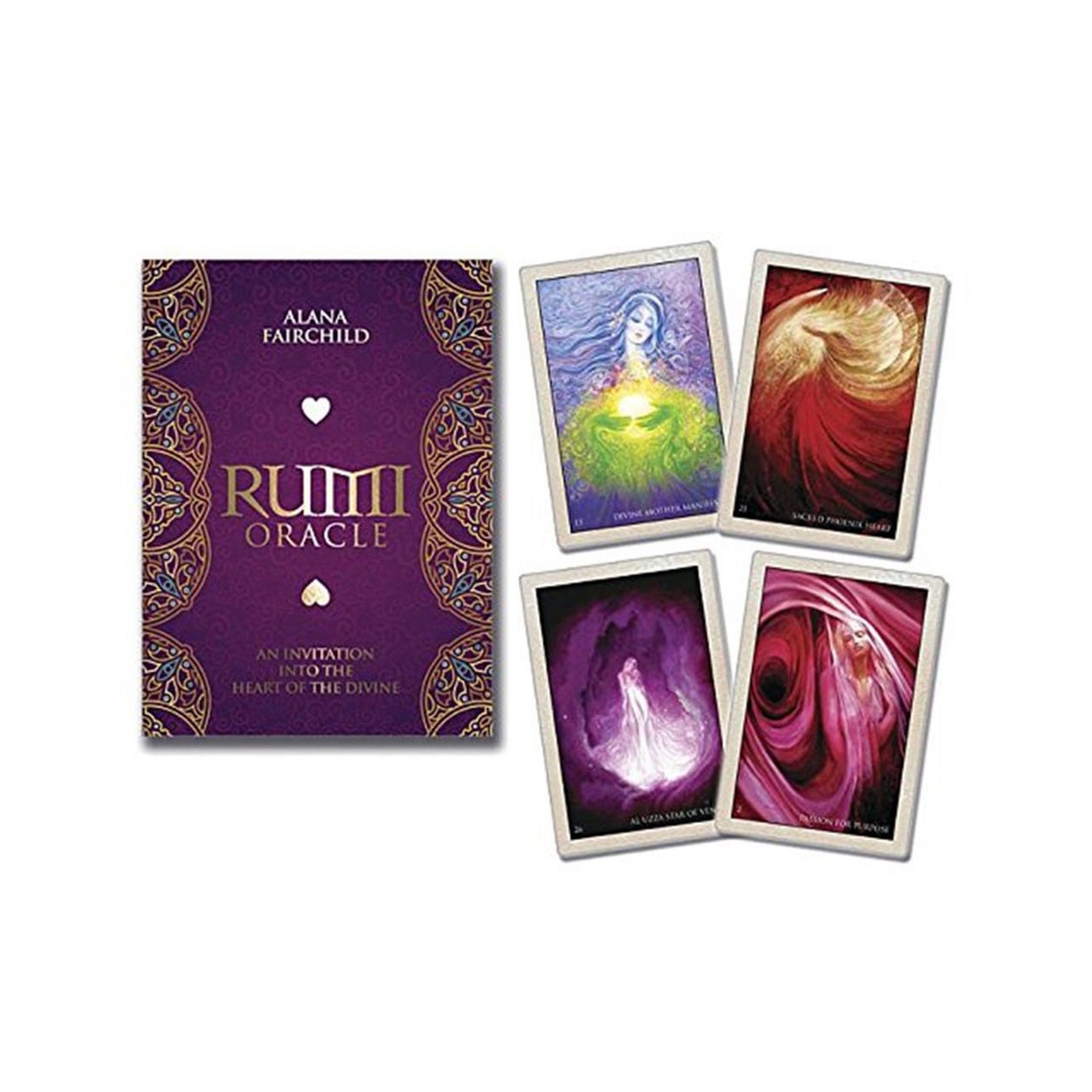 Rumi Oracle Cards A 44 Card Deck Guidebook PDF Tarot Etsy