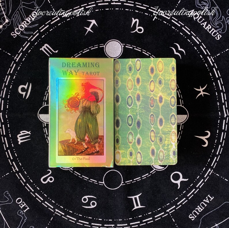 dreaming way tarot cards : a 78 card deck guidebook pdf etsy dreaming way tarot cards