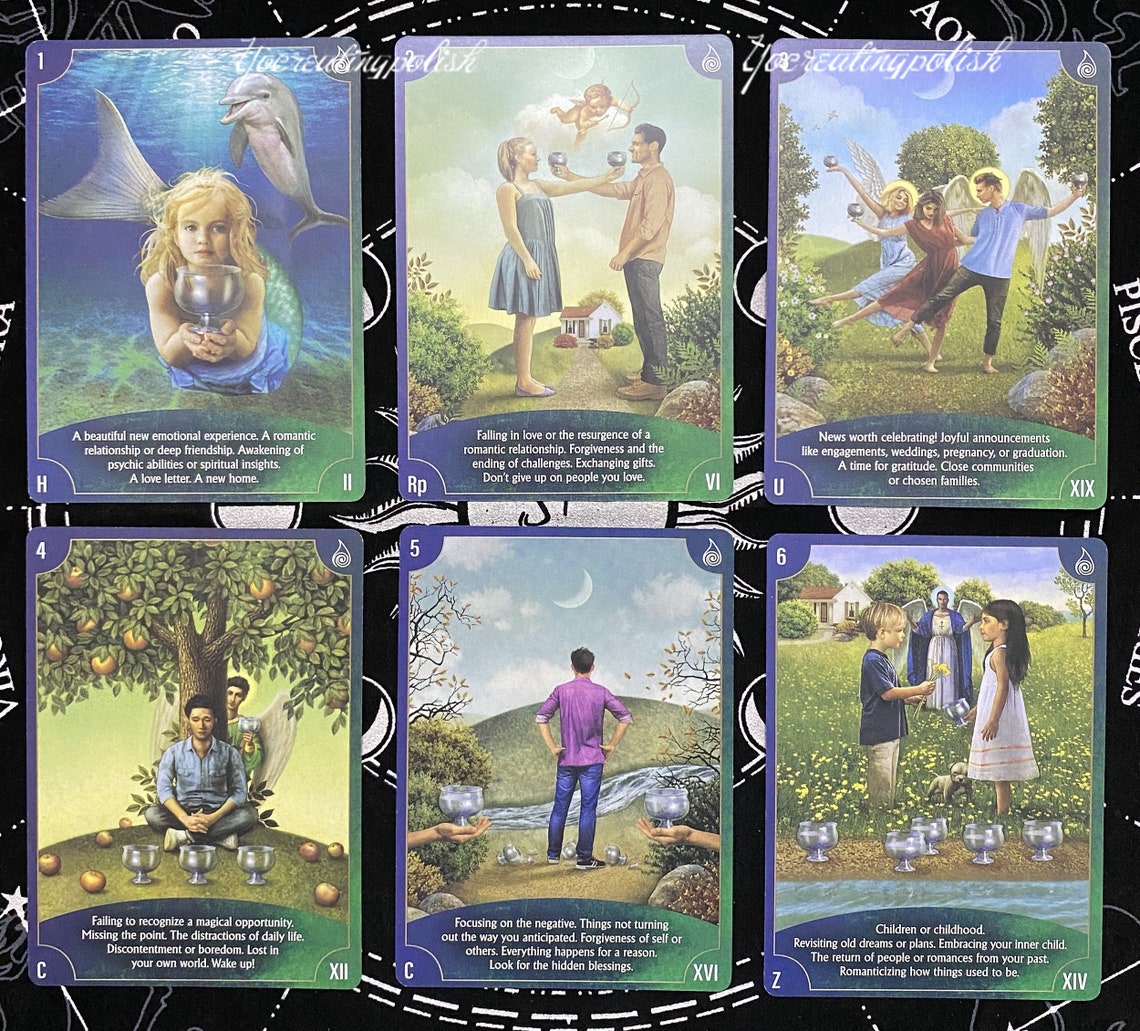 Angel Wisdom Tarot Cards A 78card Deck Guidebook PDF Etsy