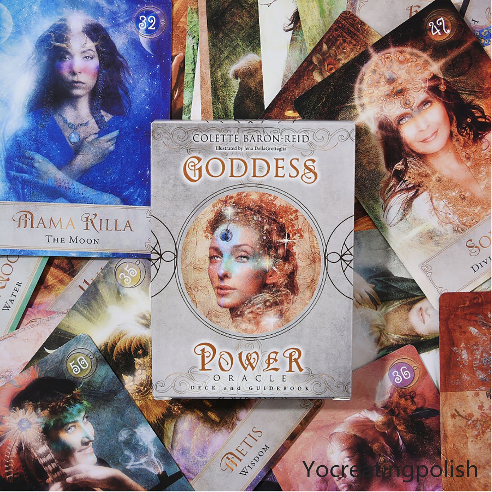 Goddess Power Oracle Cards A 52Card Deck Guidebook PDF Etsy