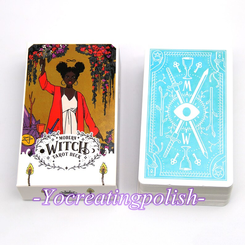 Tarot de sorcière moderne : Un deck de 78 cartes Guide PDF | Etsy