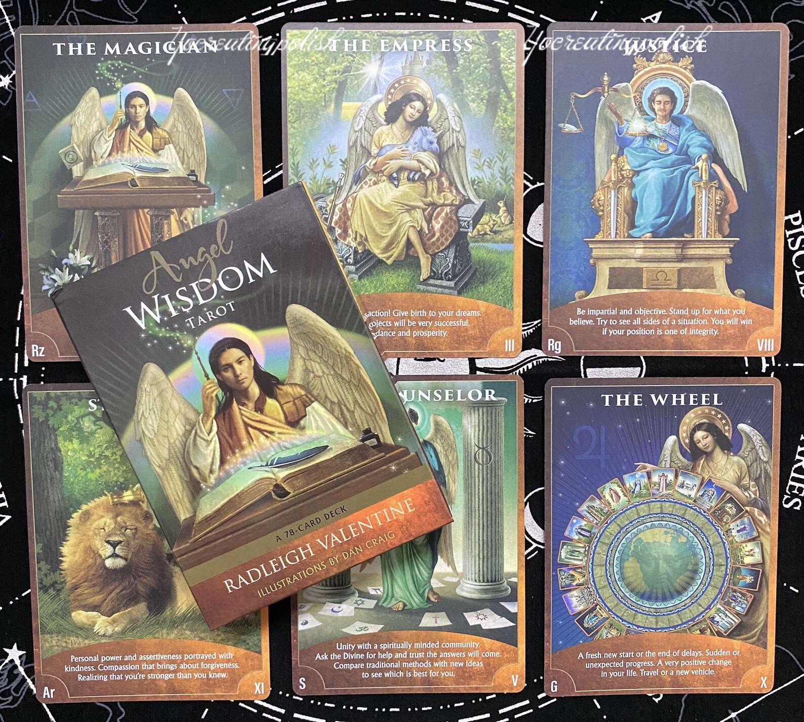 Angel Wisdom Tarot Cards A 78Card Deck Guidebook PDF Etsy