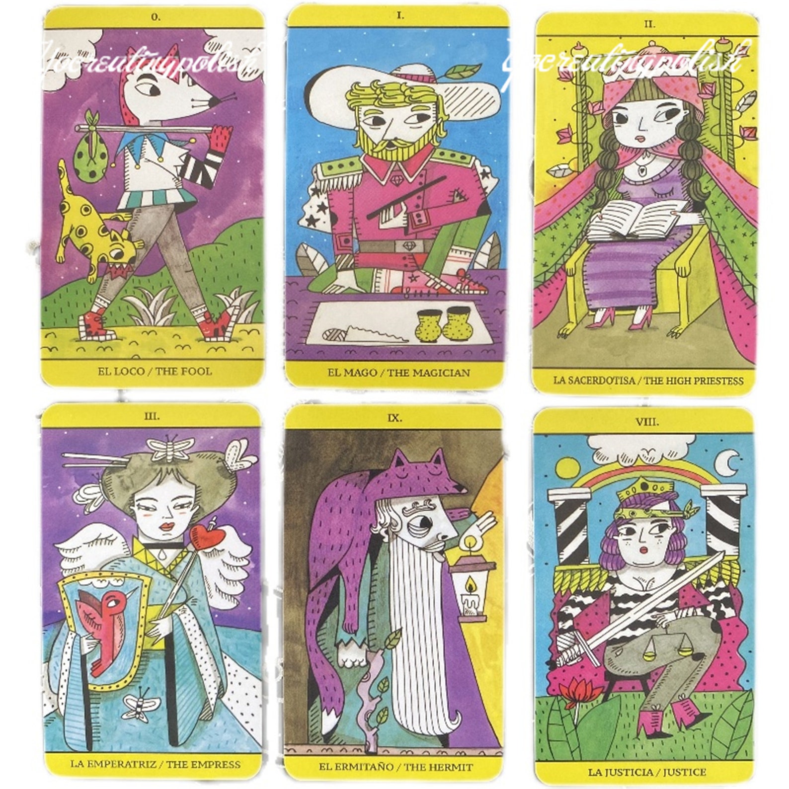 The Magic Tarot Cards: A 78 Card Deck Guidebook PDF Tarot | Etsy