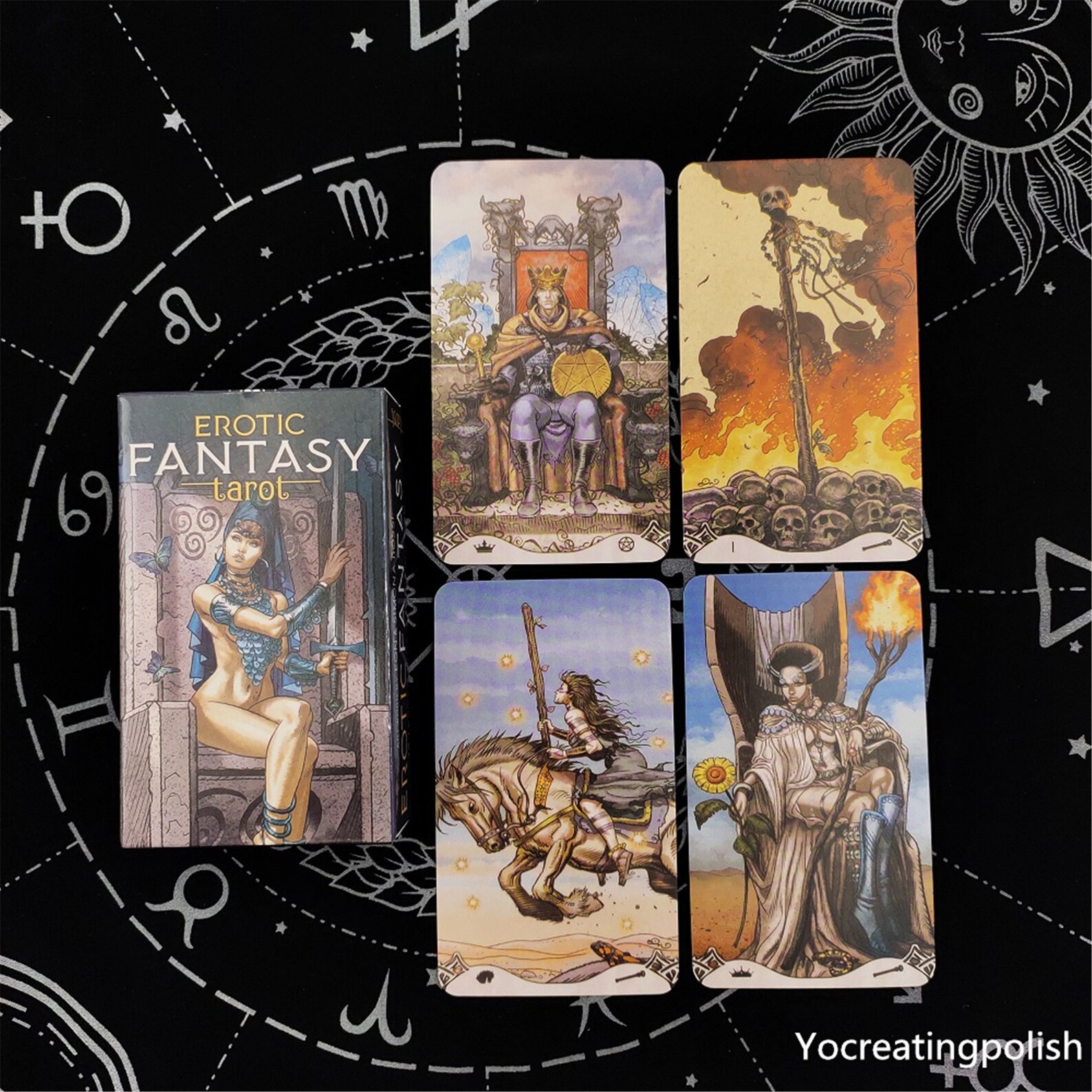 Erotic Fantasy Tarot Cards : A 78-Card Deck Guidebook PDF | Etsy