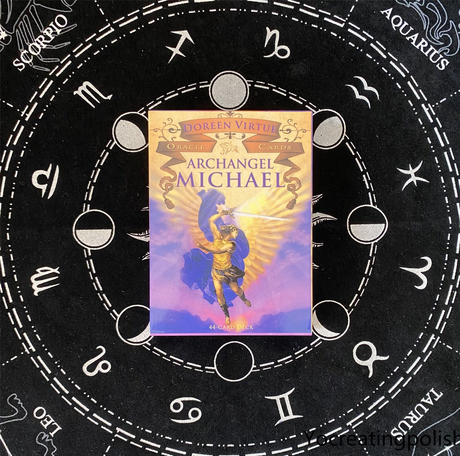 Archangel Michael Oracle Cards A 44Card Deck Guidebook Etsy