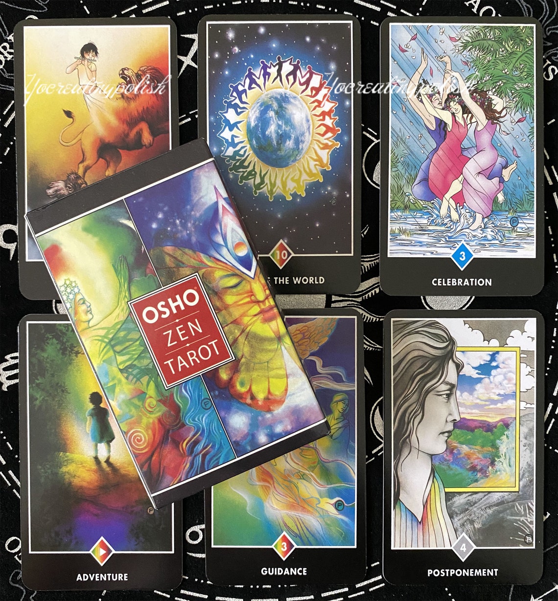 OSHO ZEN Tarot A 78Card Deck Tarot Cards Oracle Cards Etsy