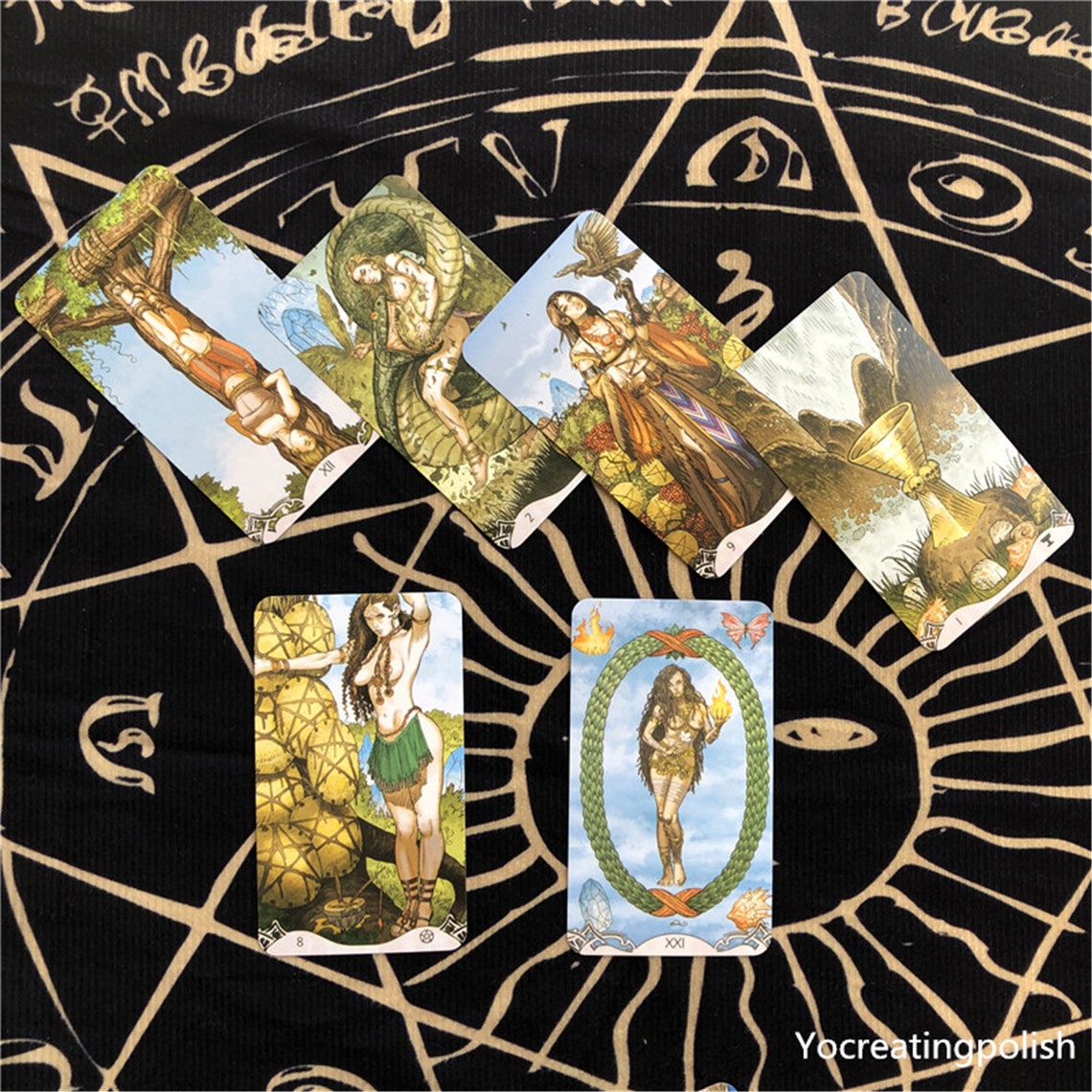 Erotic Fantasy Tarot Cards : A 78-Card Deck Guidebook PDF | Etsy
