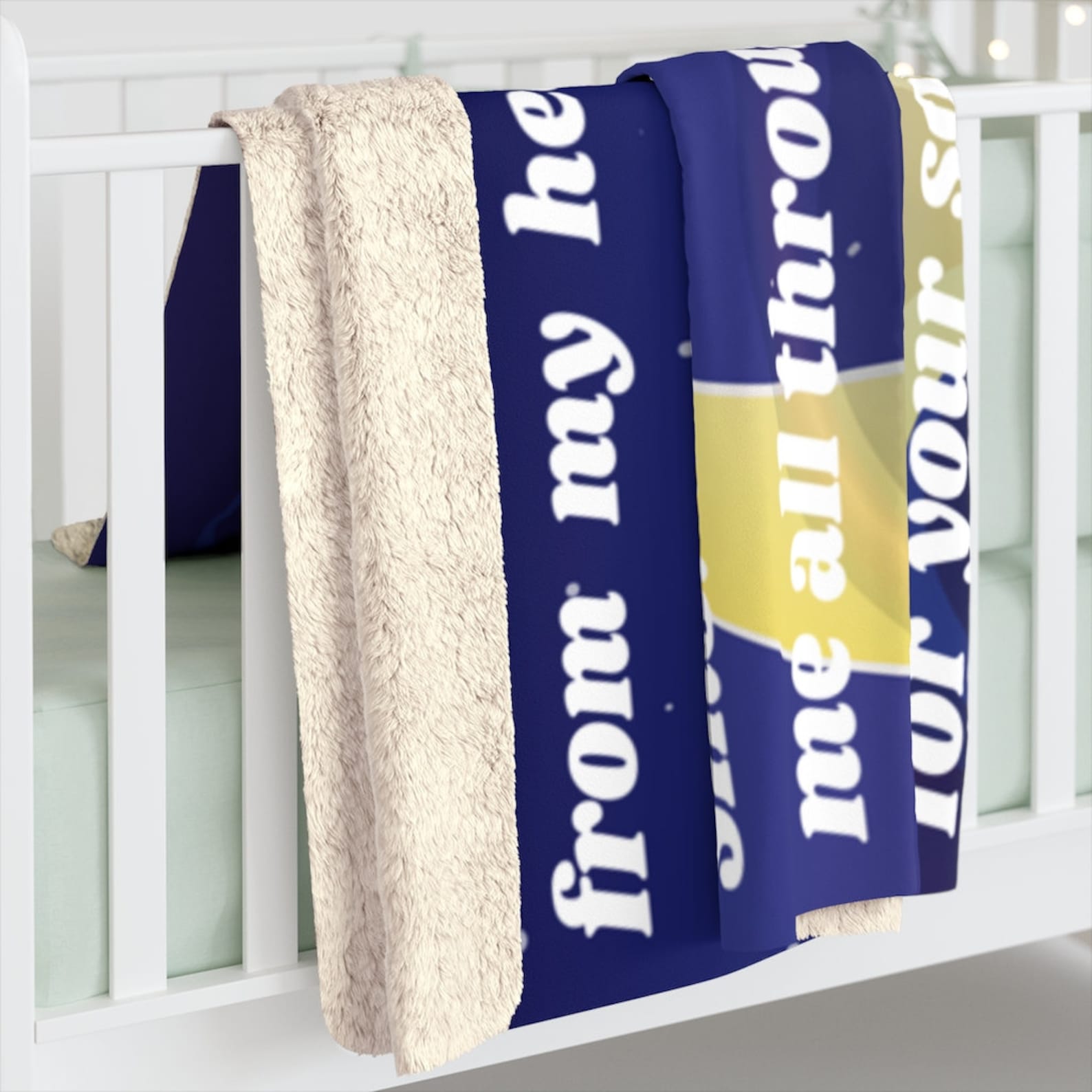 Large 60 x 80 Child's Goodnight Prayer Blanket Etsy