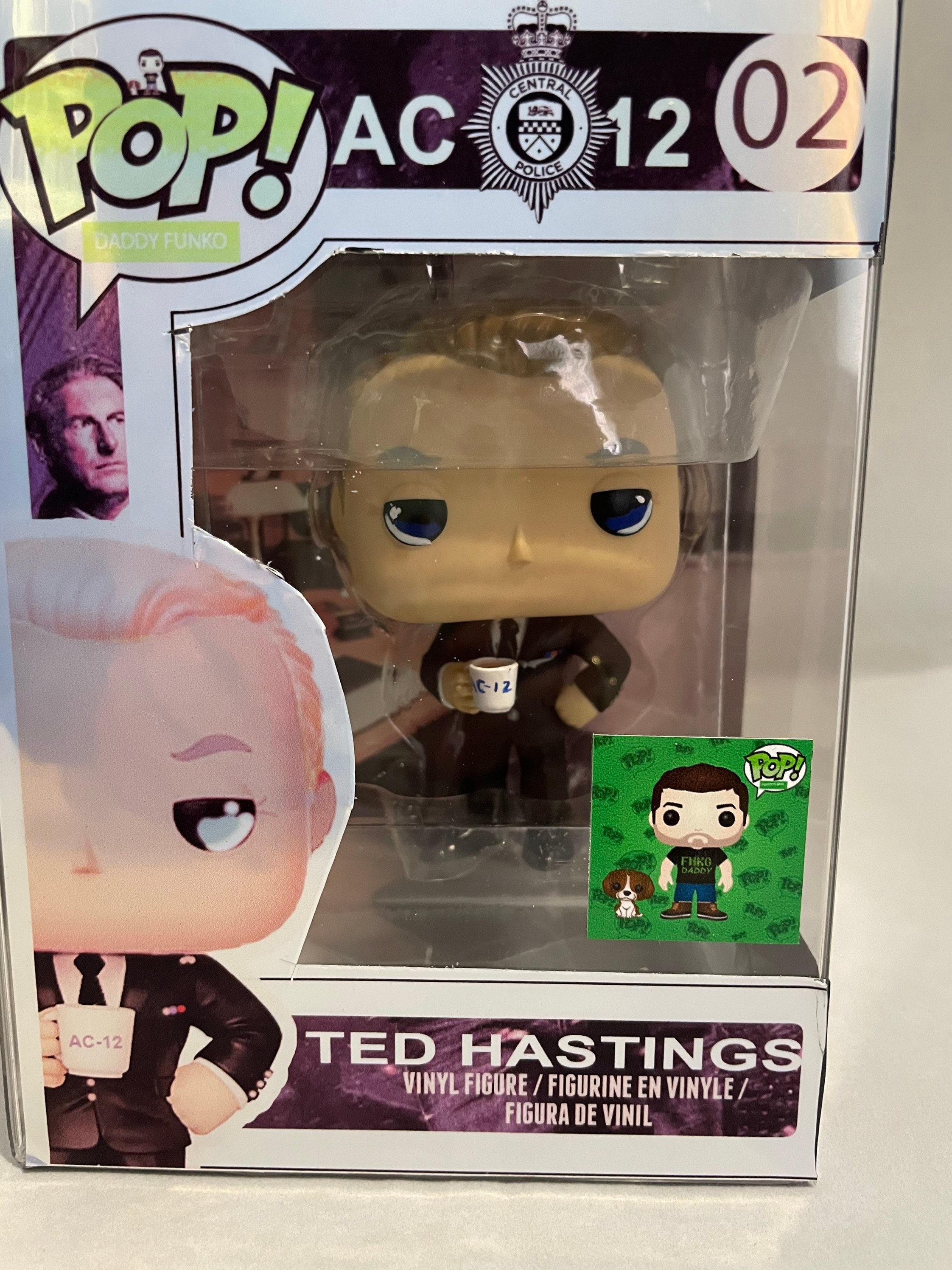 Ted Hastings Line Of Duty Made To Order Custom Funko Pop Etsy