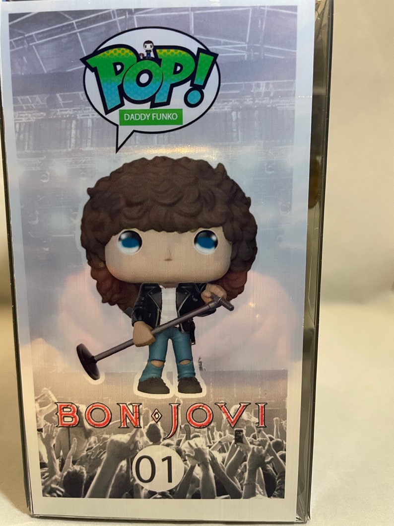 Jon Bon Jovi made to order custom funko pop | Etsy