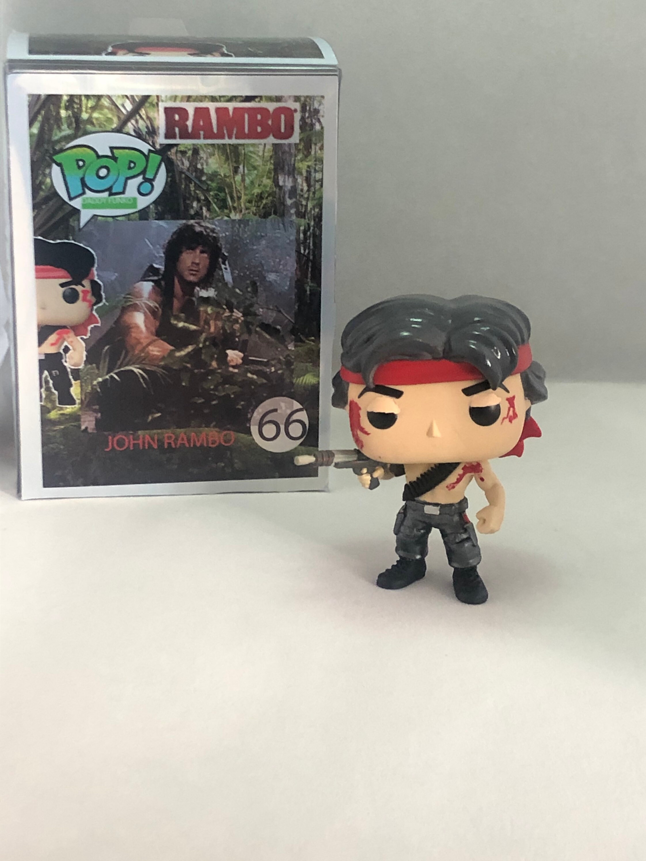 Rambo made to order custom funko pop | Etsy