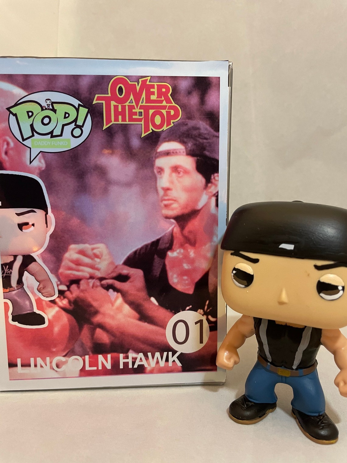Lincoln Hawk Over The Top made to order custom funko pop Etsy
