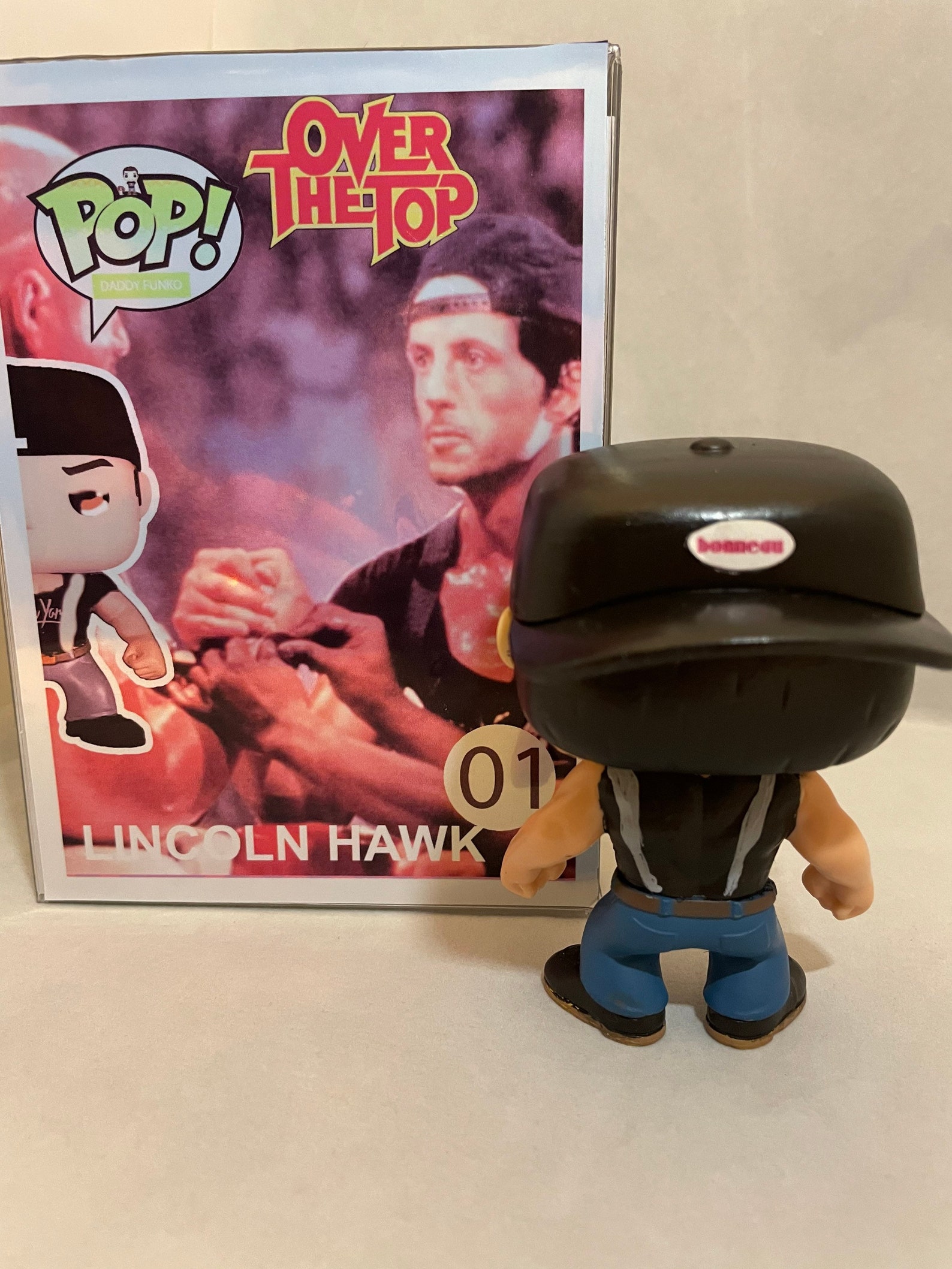 Lincoln Hawk Over The Top made to order custom funko pop Etsy