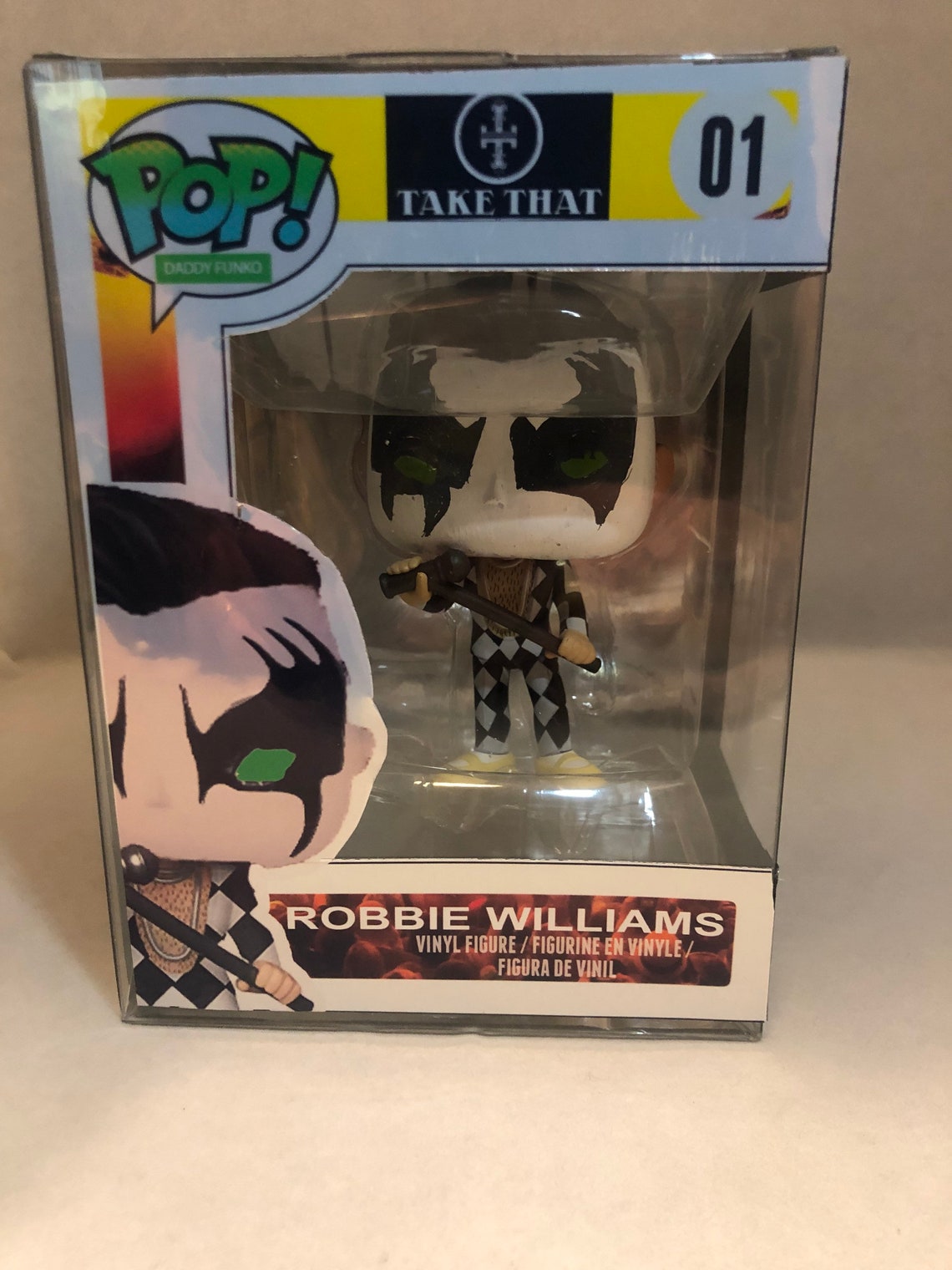 Robbie Williams Take That Custom made to order funko pop Etsy Robbie Williams Take That Custom made to order funko pop Etsy
