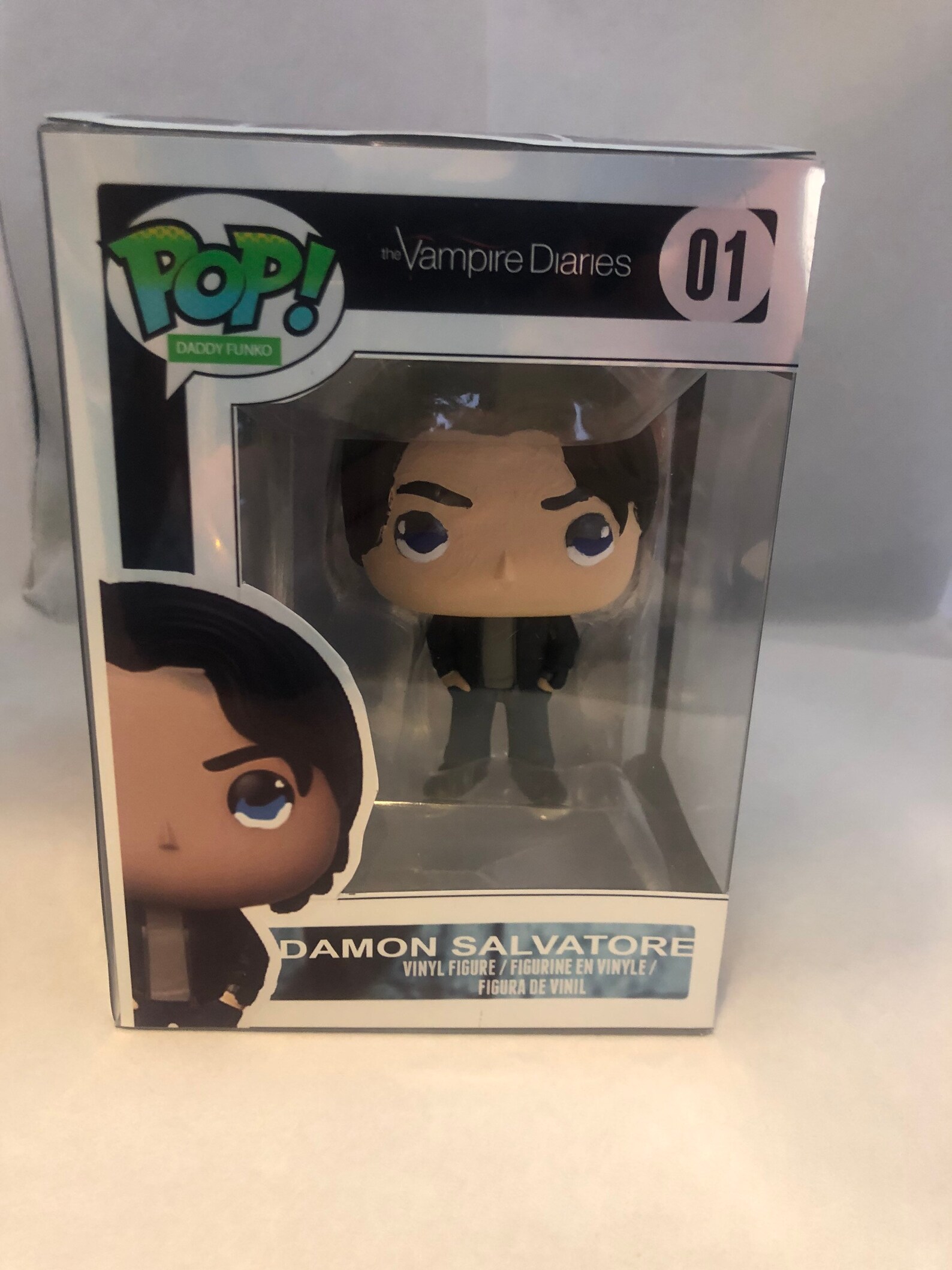 Damon Salvatore Vampire Diaries made to order custom funko | Etsy